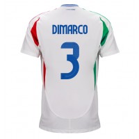 Italia Federico Dimarco #3 Bortedrakt EM 2024 Kortermet